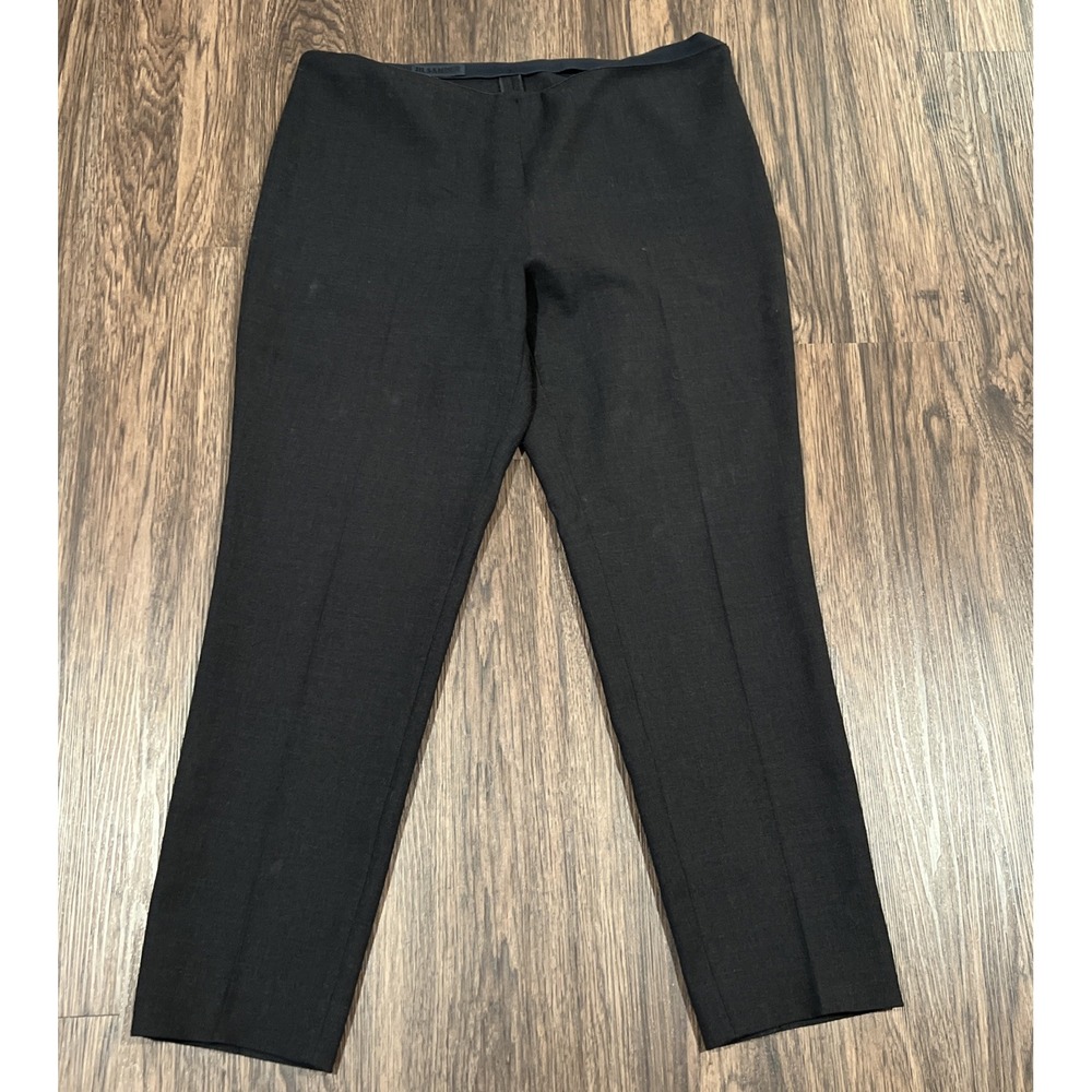 Jil Sander Charcoal black cotton Dress pants, size FR 42